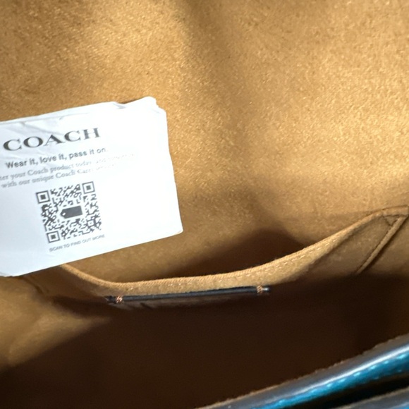 Coach Teal Floral Women's crossbody Bag - Picture 6 of 6